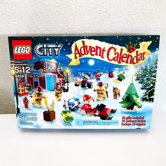 NEW Lego CITY Advent Calendar 4428 Retired SEALED 2012 Santa Firefighter - Picture 1 of 8
